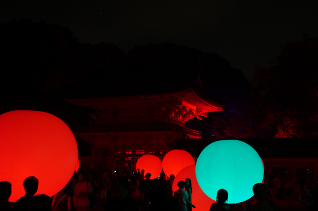 下鴨神社　光の祭典